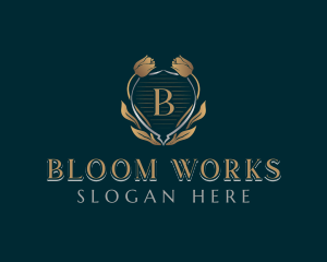 Floral Tulip Boutique logo design