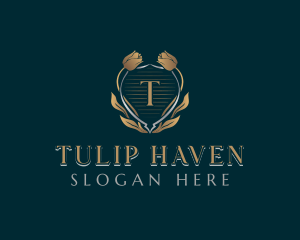 Floral Tulip Boutique logo design