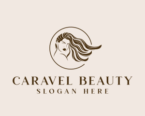 Beauty Model Hair logo design