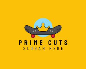 Retro Skater Boy  logo design