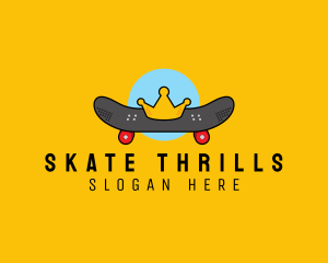 Retro Skater Boy  logo design