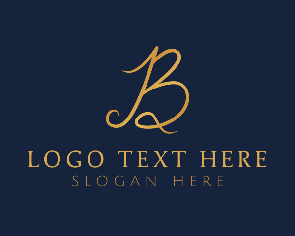 Font logo example 3