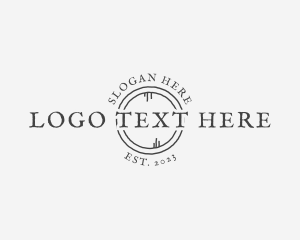 Rustic Chalk Scribble logo