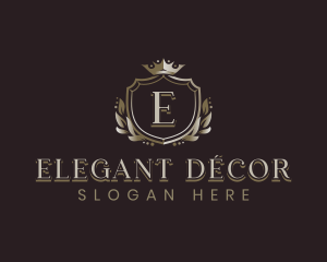 Elegant Royal Crown logo design