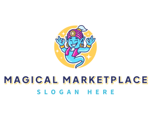 Genie Deity Fantasy logo