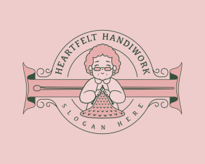 Grandmother Handmade Knitting logo