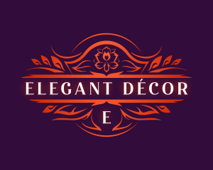 Elegant Floral Boutique logo design