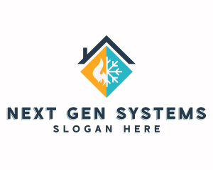 Heating Cooling Home Ventilation logo