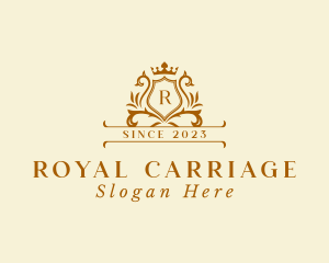 Upscale Royal Hotel logo design