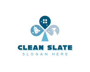 Disinfection Sanitation Clean logo design