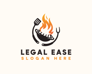 Flame Grill Restaurant Logo