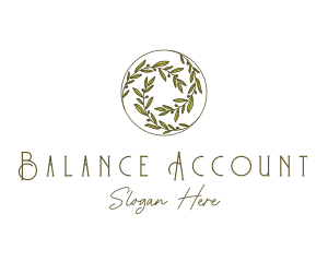 Natural Olives Circle logo design