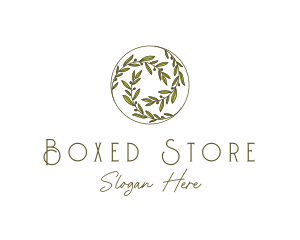 Natural Olives Circle logo design