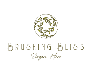 Natural Olives Circle logo design