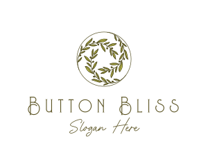 Natural Olives Circle logo design