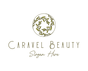 Natural Olives Circle logo design