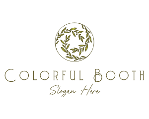 Natural Olives Circle logo design