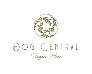 Natural Olives Circle logo design