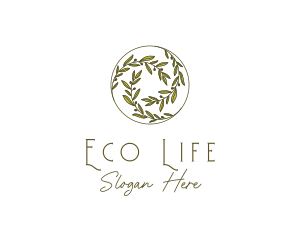 Natural Olives Circle logo design