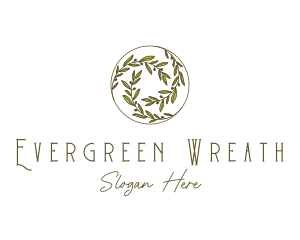 Natural Olives Circle logo design