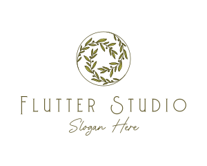 Natural Olives Circle logo design