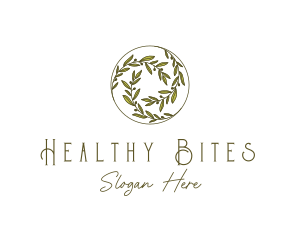 Natural Olives Circle logo design