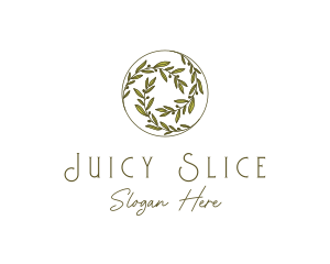 Natural Olives Circle logo design