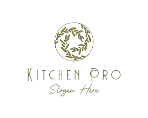 Natural Olives Circle logo design