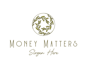 Natural Olives Circle logo design