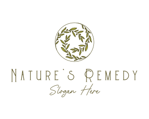 Natural Olives Circle logo design