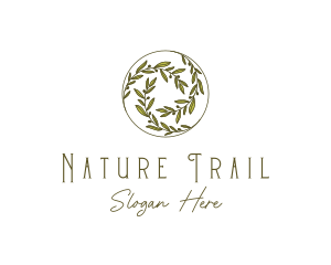 Natural Olives Circle logo design