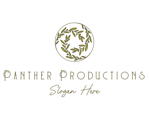 Natural Olives Circle logo design