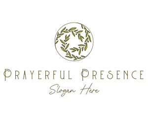 Natural Olives Circle logo design