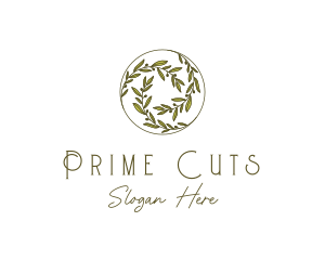 Natural Olives Circle logo design