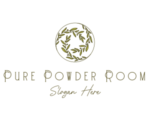 Natural Olives Circle logo design