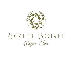 Natural Olives Circle logo design