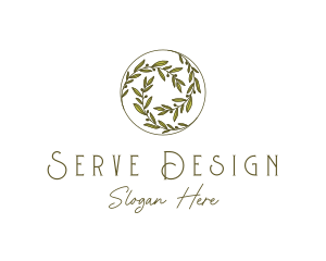 Natural Olives Circle logo design