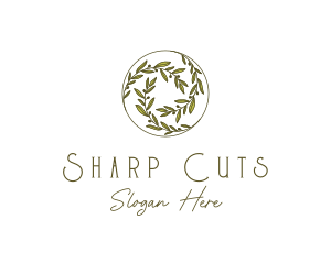 Natural Olives Circle logo design