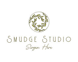 Natural Olives Circle logo design