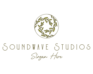 Natural Olives Circle logo design