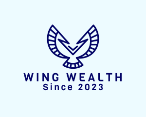 Arrow Bird Wing logo design