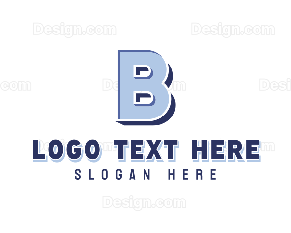 Generic Business Letter B Logo