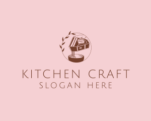 Cooking Kitchen Mixer  logo design