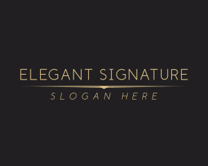 Simple Elegant Business logo design