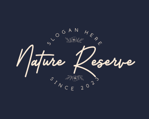 Nature Flower Beauty logo design