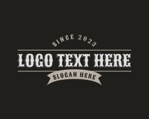 Rustic Masculine Business Logo