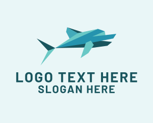 Dolphin Papercraft Origami logo