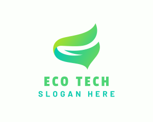 Green Sustainability Letter G logo