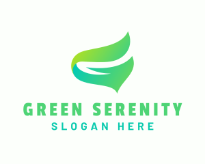 Green Sustainability Letter G logo design