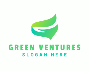 Green Sustainability Letter G logo